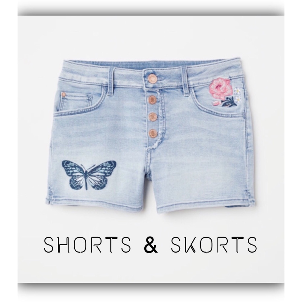 Shorts, Skorts & Skirts
